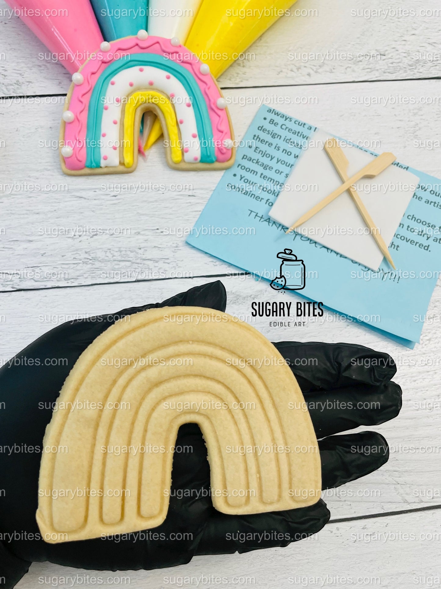 Summer Day Cookie Decorating Kit, DIY Spring Sugar Cookie Decorating Kit, **INCLUDES 24 ITEMS** , (Large Cookies) … With 4 Icing Bags!!