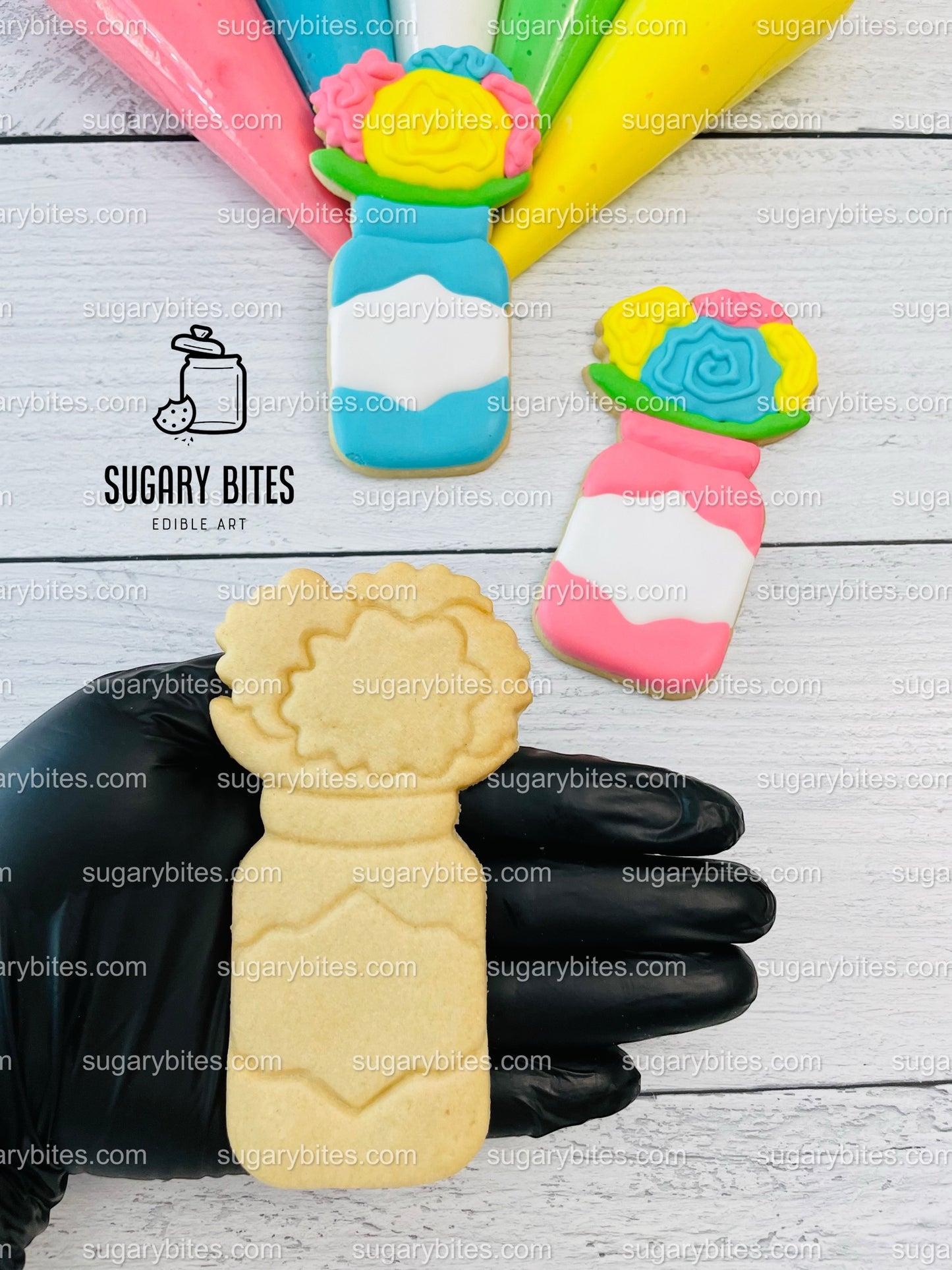 Groovy Cookie Decorating Kit, Summer DIY Sugar Cookie Kit, **INCLUDES 25 ITEMS**, (Large Cookies)… with Deluxe Sprinkles!!!