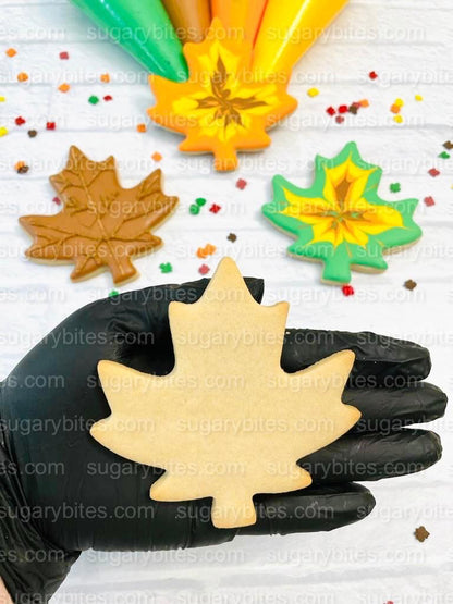 Fall Cookie Decorating Kit, ***INCLUDES 24 ITEMS*** Zoom Party Favors, Assorted Shaped Cookie Kit, (Large Cookies)!