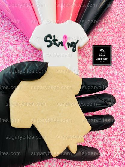 Pink DIY Cookie Kit | Sugar Vanilla Decorate-Your-Own Cookies | Pink Ribbon Fundraiser Gift Set | (Large Cookies) ***INCLUDES 24 ITEMS*** With 4 Icing Bags & 3 Deluxe Sprinkle!!