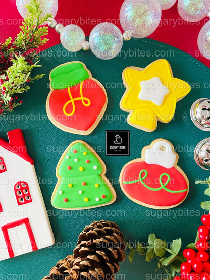 Christmas DIY Cookie Decorating Kit – Holiday Sugar Cookies with Sprinkles & Icing | Family Fun Activity |