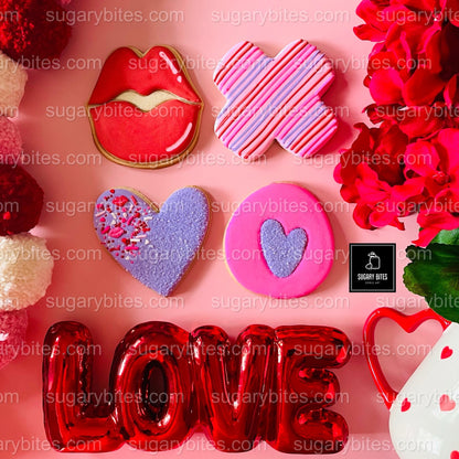 Valentine Cookie Decorating Kit – Vanilla or Gluten-Free Vanilla | Fun, Festive & Perfect for Gifting 💕