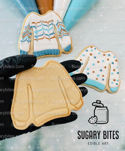 Winter Cookie Decorating Kit, Winter DIY Cookie Kit, (Large Cookies) ***INCLUDES 24 ITEMS*** With 4 Icing Bags & 3 Deluxe Sprinkle!!