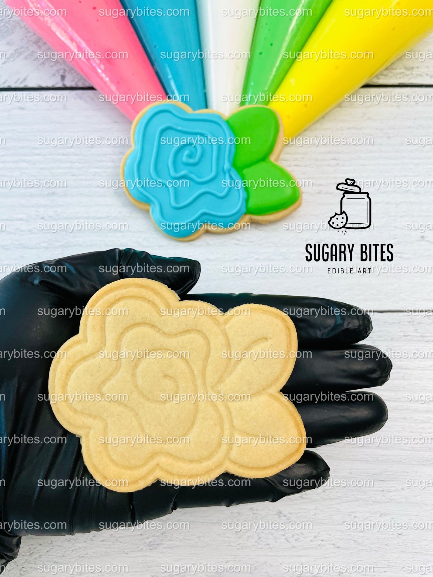 Groovy Cookie Decorating Kit, Summer DIY Sugar Cookie Kit, **INCLUDES 25 ITEMS**, (Large Cookies)… with Deluxe Sprinkles!!!