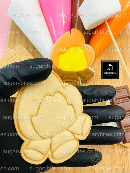 Camping Cookie Decorating Kit, Campfire Cookies, S’more Cookies, (Large Cookies)**INCLUDES 24 ITEMS** With 4 Icing Bags & 3 Deluxe Sprinkle!