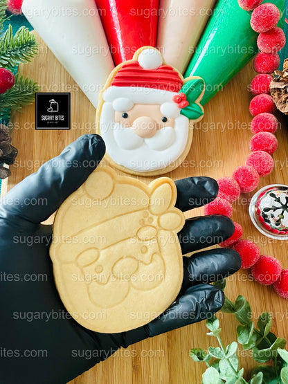 Christmas Cookie Decorating Kit, Christmas DIY Cookie Kit, (Large Cookies), ***INCLUDES 24 ITEMS*** With 4 Icing Bags & 3 Deluxe Sprinkles!