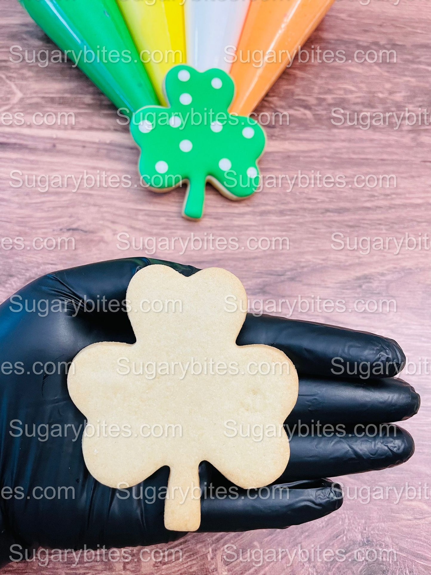 St Patrick’s Day Cookie Decorating Kit, St. Patrick’s Day DIY Cookie Kit, **INCLUDES 25 ITEMS** (Large Cookies), Included Deluxe Sprinkles