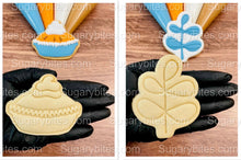 Load image into Gallery viewer, Fall Cookie Decorating Kit, Fall DIY Cookies Kit, (Large Cookies), **INCLUDES 24 ITEMS**, with 4 Icing Bags and 3 Sprinkles!
