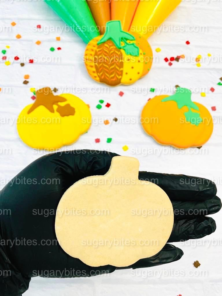 Fall Cookie Decorating Kit, ***INCLUDES 24 ITEMS*** Zoom Party Favors, Assorted Shaped Cookie Kit, (Large Cookies)!