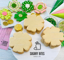 Load image into Gallery viewer, St Patrick’s Day Cookie Decorating Kit, St. Patrick’s Day DIY Cookie Kit, **INCLUDES 24 ITEMS** (Large Cookies), Included Deluxe Sprinkles
