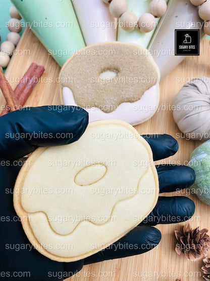 Autumn Cookie Kit – Matcha Coffee, Cozy Sweater, Pumpkin, Leaf, and Donut Designs, (Large Cookies) **INCLUDES 24 ITEMS** With 4 Icing Bags & 3 Deluxe Sprinkle!