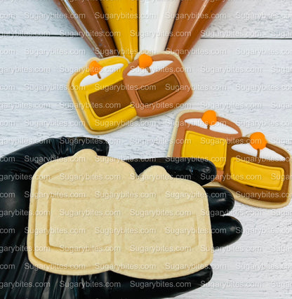 Fall Cookie Decorating Kit, Fall DIY Cookie Kit, (Large Cookies) ***INCLUDES 24 ITEMS*** With 4 Icing Bags & 3 Deluxe Sprinkle!!