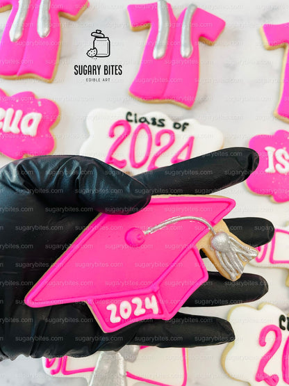 Graduation Cookies, Graduation Party, (Large Cookies), includes 12 decorated cookies!!