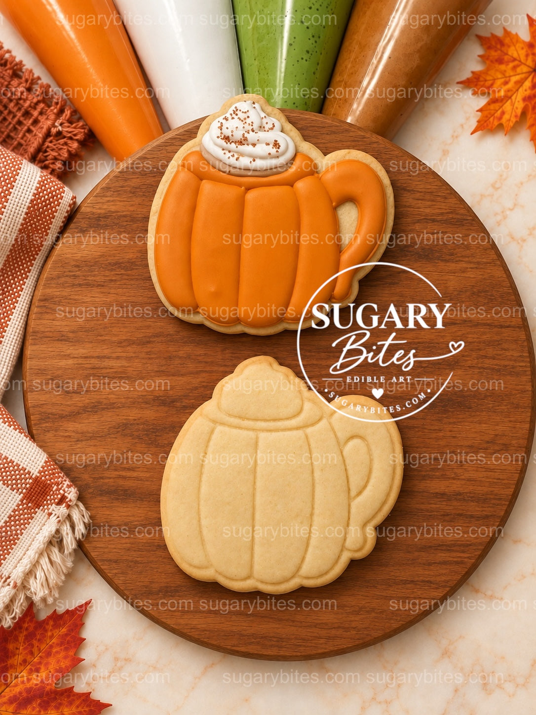 Fall Cookie Decorating Kit, Thanksgiving Cookie Kit, Pumpkin Cookie Kit, Autumn Baking Activity, DIY Family Party, Kids Holiday Gift