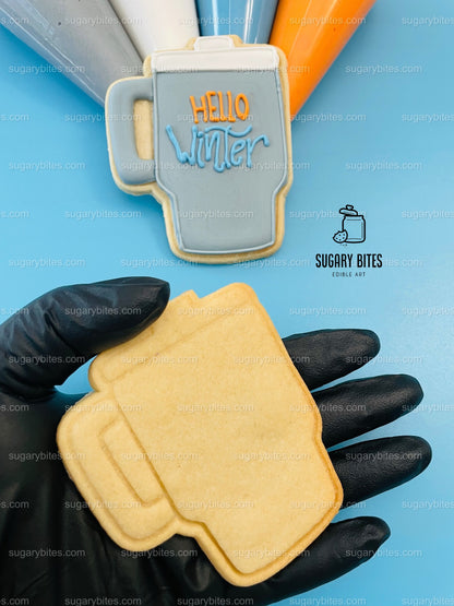 Winter Cookie Decorating Kit, Winter DIY Cookie Kit, (Large Cookies) ***INCLUDES 24 ITEMS*** With 4 Icing Bags & 3 Deluxe Sprinkle!!