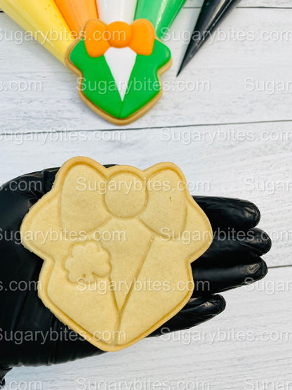 St Patricks Day Cookie Decorating Kit St. Patrick’s Day DIY Cookie Kit, **INCLUDES 23 ITEMS** (Large Cookies), Included Deluxe Sprinkles