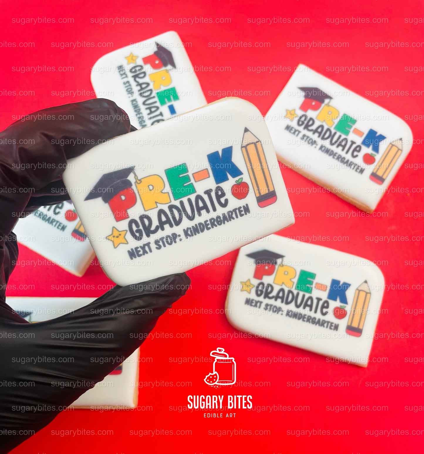 Pre-K Cookies, Pre-K Graduation Gift, Edible Photo Cookies, (Includes 12 Cookies), Pre-K favors, Pre-K Grad.