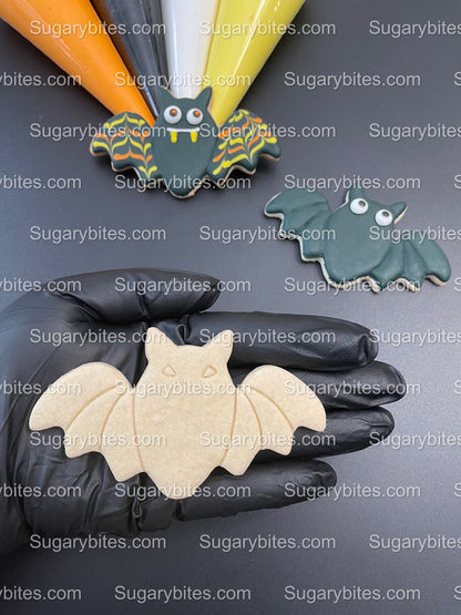 Halloween Cookie Decorating Kit, DIY Cookie Kit, (Large Cookies) ***INCLUDES 24 ITEMS*** With 4 Icing Bags & 3 Deluxe Sprinkle!