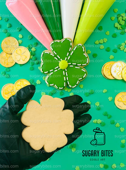 St Patrick’s Day Cookie Decorating Kit, St. Patrick’s Day DIY Cookie Kit, **INCLUDES 24 ITEMS** (Large Cookies), Included Deluxe Sprinkles