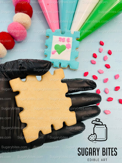 Valentine’s Day Cookie Decorating Kit, Heart DIY Cookie Kit, **INCLUDES 24 ITEMS** (Large Cookies), Deluxe Sprinkles Included!!!