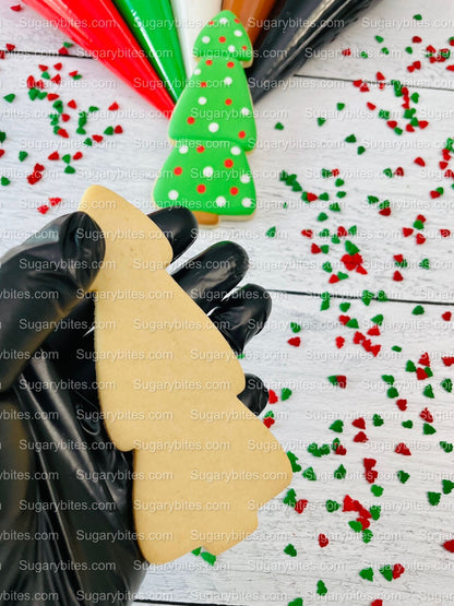 Christmas Cookie Decorating Kit, Christmas DIY Cookie Kit, (Large Cookies), ***INCLUDES 25 ITEMS*** With 3 Deluxe Sprinkles and 5 Icing Bags.