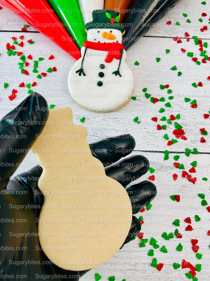 Christmas Cookie Decorating Kit, Christmas DIY Cookie Kit, (Large Cookies), ***INCLUDES 25 ITEMS*** With 3 Deluxe Sprinkles and 5 Icing Bags.