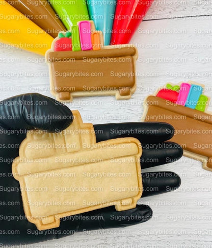 Back to School Cookie Decorating Kit, ***INCLUDES 28 ITEMS***** (large cookies), teacher appreciation, School gift…. includes FREE Bonus!!!