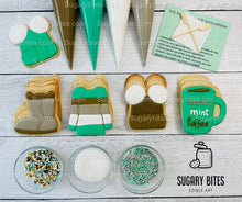 Load image into Gallery viewer, Winter Cookie Decorating Kit, Winter DIY Cookie Kit, (Large Cookies) ***INCLUDES 24 ITEMS*** With 4 Icing Bags &amp; 3 Deluxe Sprinkle!!
