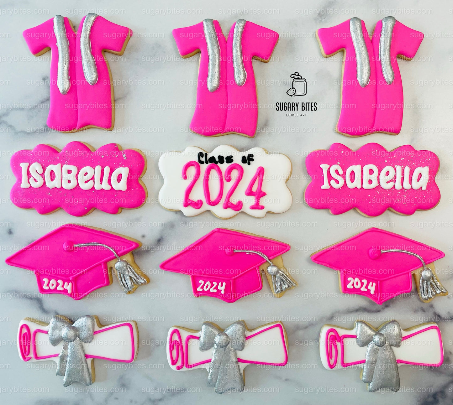 Graduation Cookies, Graduation Party, (Large Cookies), includes 12 decorated cookies!!