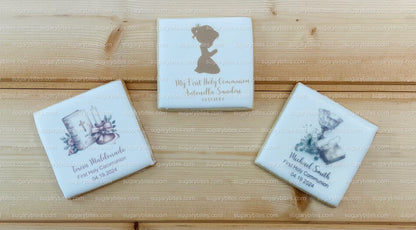Baptism, Christening, Communion Cookies, First Communion, Custom First Communion, Communion Cookies (12 Decorated Cookies)