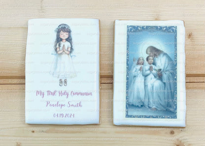 Baptism, Christening, Communion Cookies, First Communion, Custom First Communion, Communion Cookies (12 Decorated Cookies)