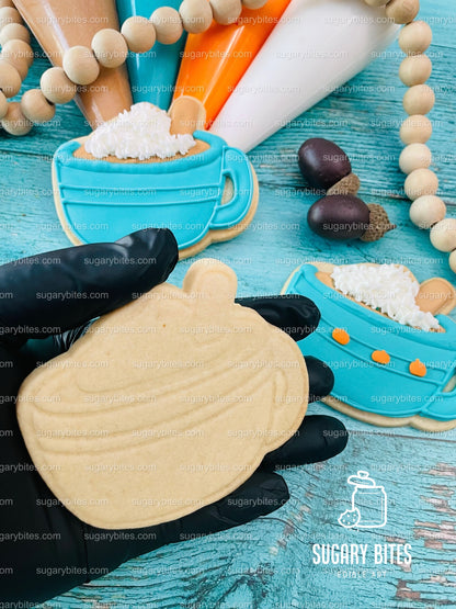 Fall Cookie Decorating Kit, Thanksgiving DIY Cookie Kit, (Large Cookies) ***INCLUDES 24 ITEMS*** With 4 Icing Bags & 3 Deluxe Sprinkle!!