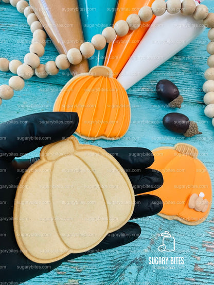 Fall Cookie Decorating Kit, Thanksgiving DIY Cookie Kit, (Large Cookies) ***INCLUDES 24 ITEMS*** With 4 Icing Bags & 3 Deluxe Sprinkle!!