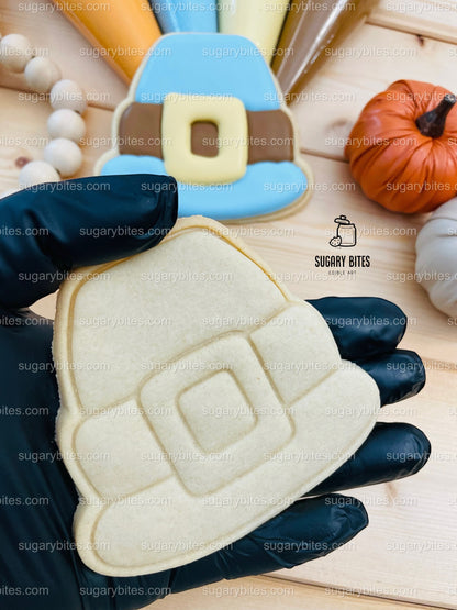 Thanksgiving Cookie Decorating Kit, ***INCLUDES 24 ITEMS*** Zoom Party Favors, Assorted Shaped Cookie Kit, (Large Cookies)