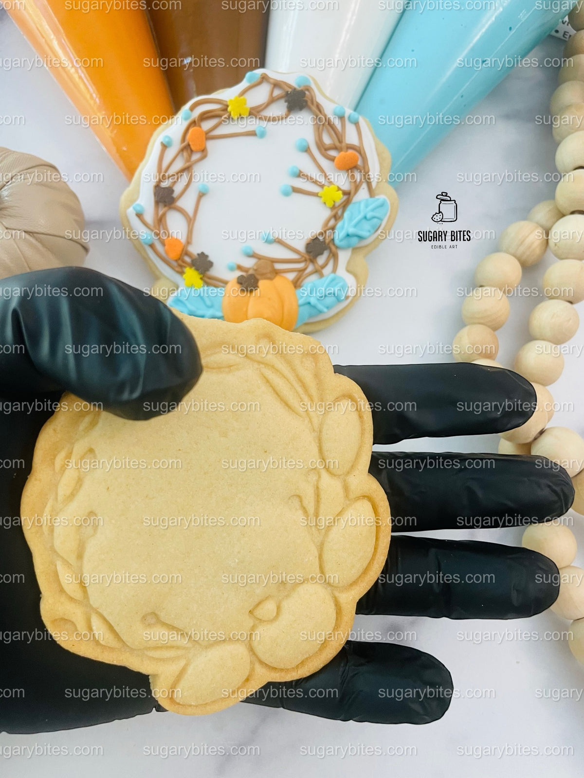 Fall Cookie Decorating Kit, Thanksgiving Cookie Decorating Kit, Fall Cookies, Thanksgiving Cookies ***INCLUDES 24 ITEMS*** (Large Cookies)