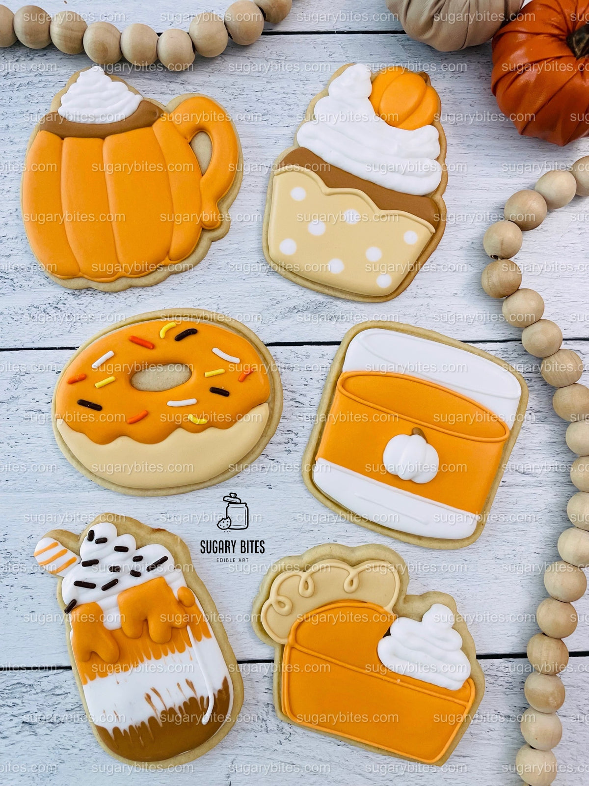 Fall Cookie Decorating Kit, Thanksgiving DIY Cookie Kit, Fall Cookies, Thanksgiving Cookies, ***INCLUDES 24 ITEMS*** (Large Cookies)