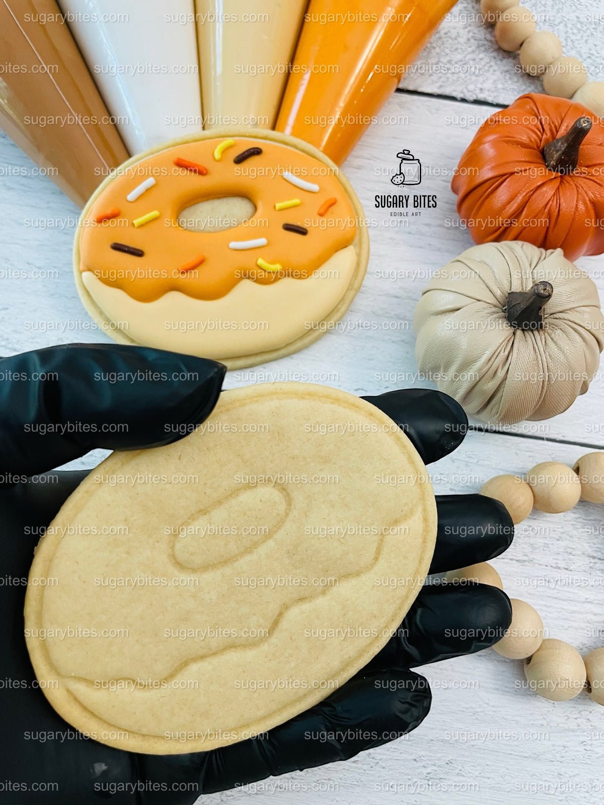 Fall Cookie Decorating Kit, Thanksgiving DIY Cookie Kit, Fall Cookies, Thanksgiving Cookies, ***INCLUDES 24 ITEMS*** (Large Cookies)