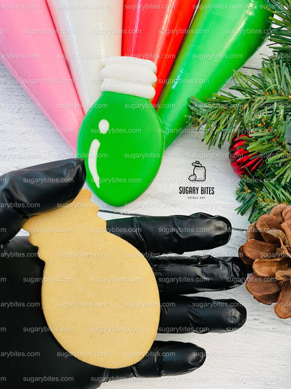 Winter Cookie Decorating Kit, Christmas DIY Cookie Kit, (Large Cookies) ***INCLUDES 24 ITEMS*** With 4 Icing Bags & 3 Deluxe Sprinkle!!!