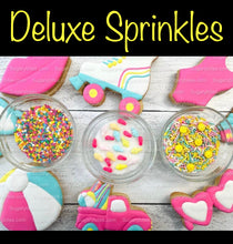 Load image into Gallery viewer, Pink Cookie Decorating Kit, Doll DIY Sugar Cookie Decorating Kit, **INCLUDES 24 ITEMS**, (Large Cookies)!
