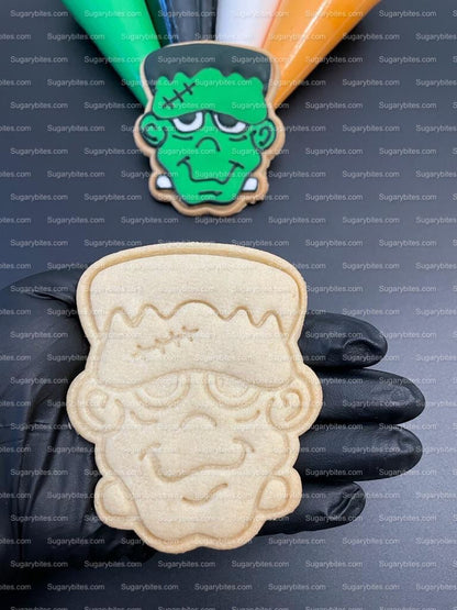 Halloween Cookie Decorating Kit, DIY Cookie Kit, (Large Cookies) ***INCLUDES 24 ITEMS*** With 4 Icing Bags & 3 Deluxe Sprinkle!