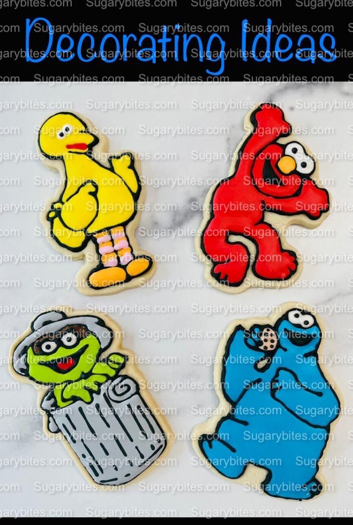 Cookie Decorating Kit, *INCLUDES 27 ITEMS* (Large Cookies) …… with 5 Icing bags and 3 Deluxe Sprinkles!… Plus 2 Bonus Cookies!