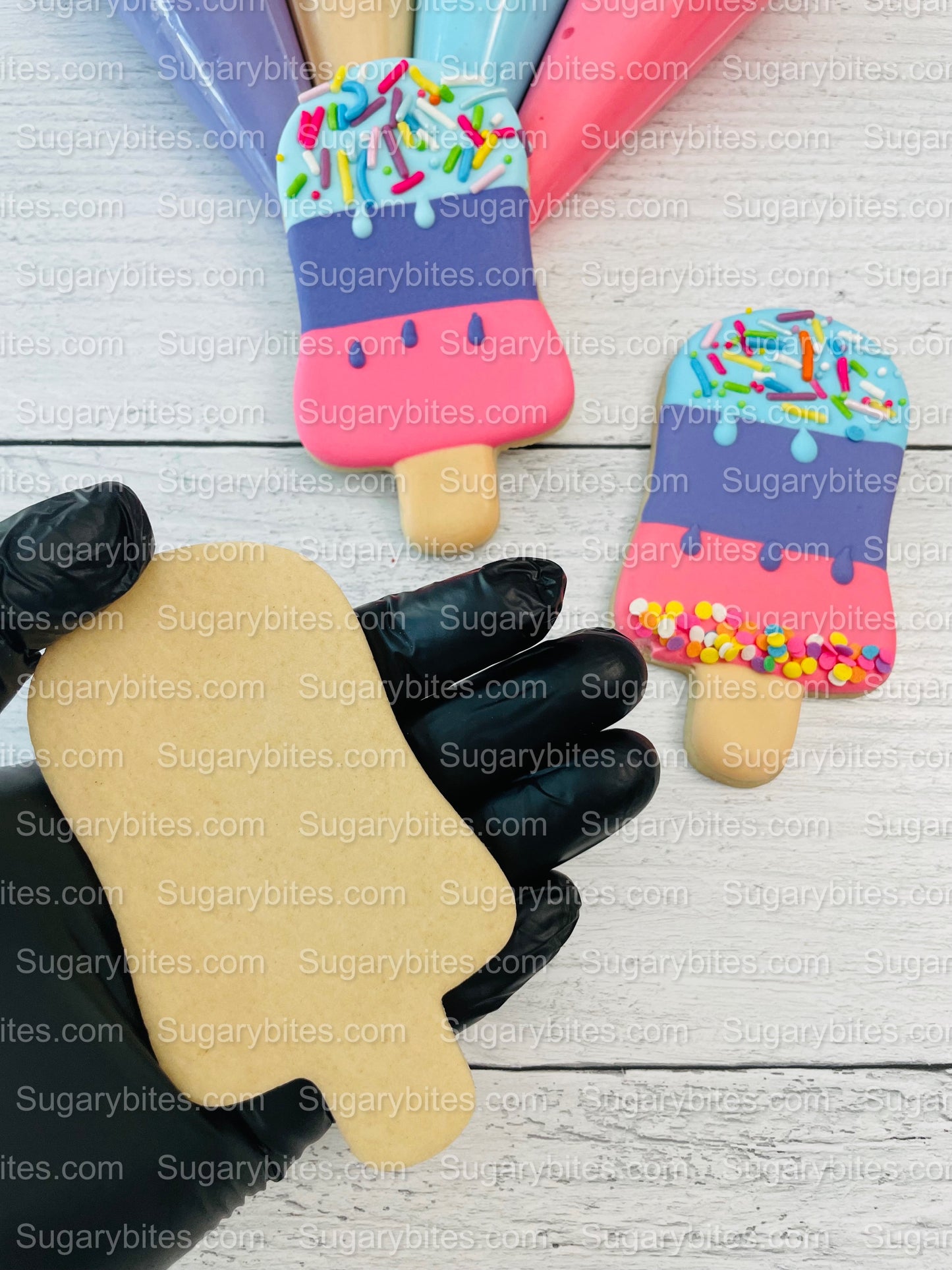 Ice Cream Cookie Decorating Kit, Sweet Treat DIY Cookie Decorating Kit, Zoom Party Favors, **INCLUDES 24 ITEMS**