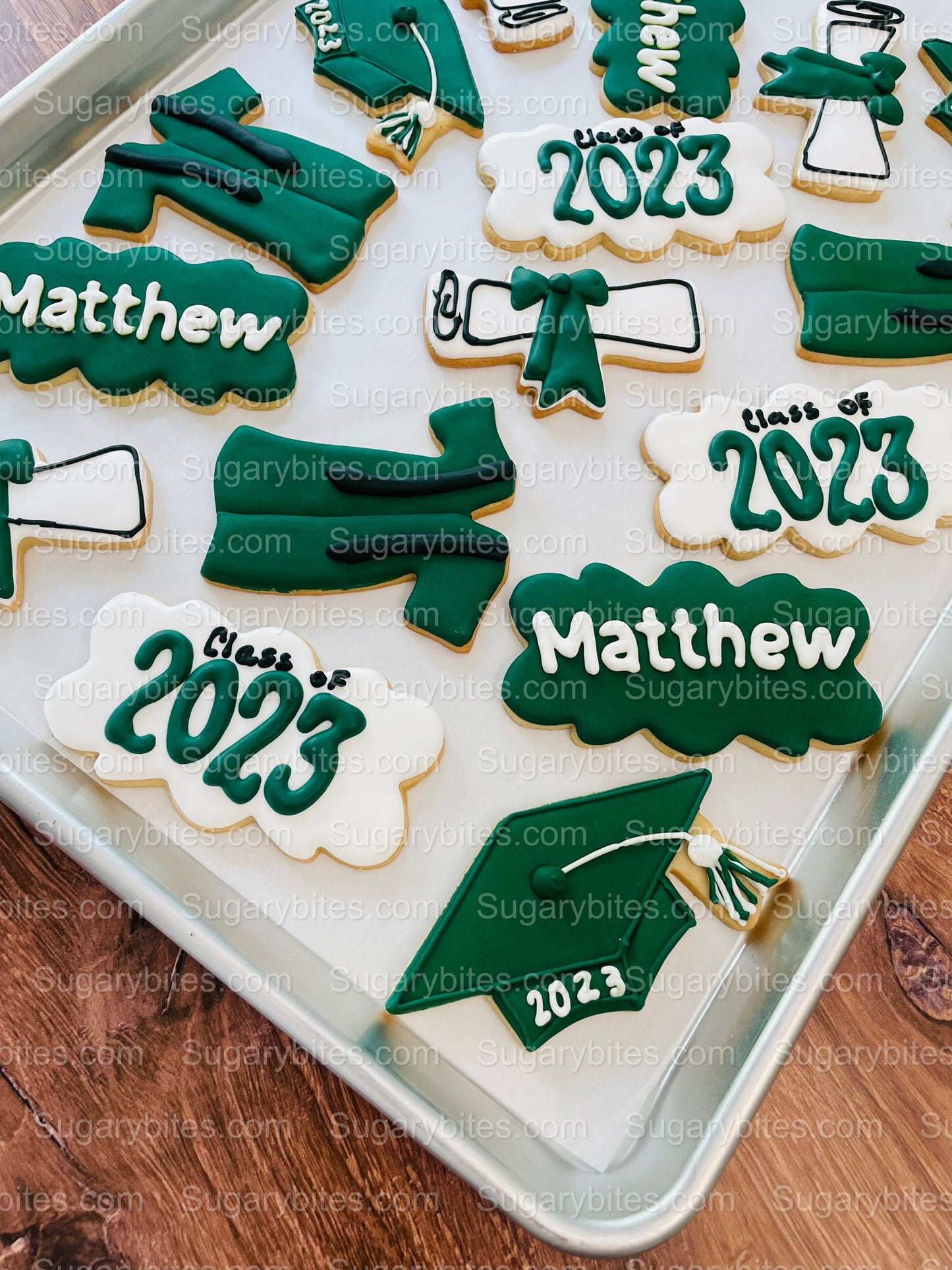 Graduation Cookies, Graduation Party, (Large Cookies), includes 12 decorated cookies!