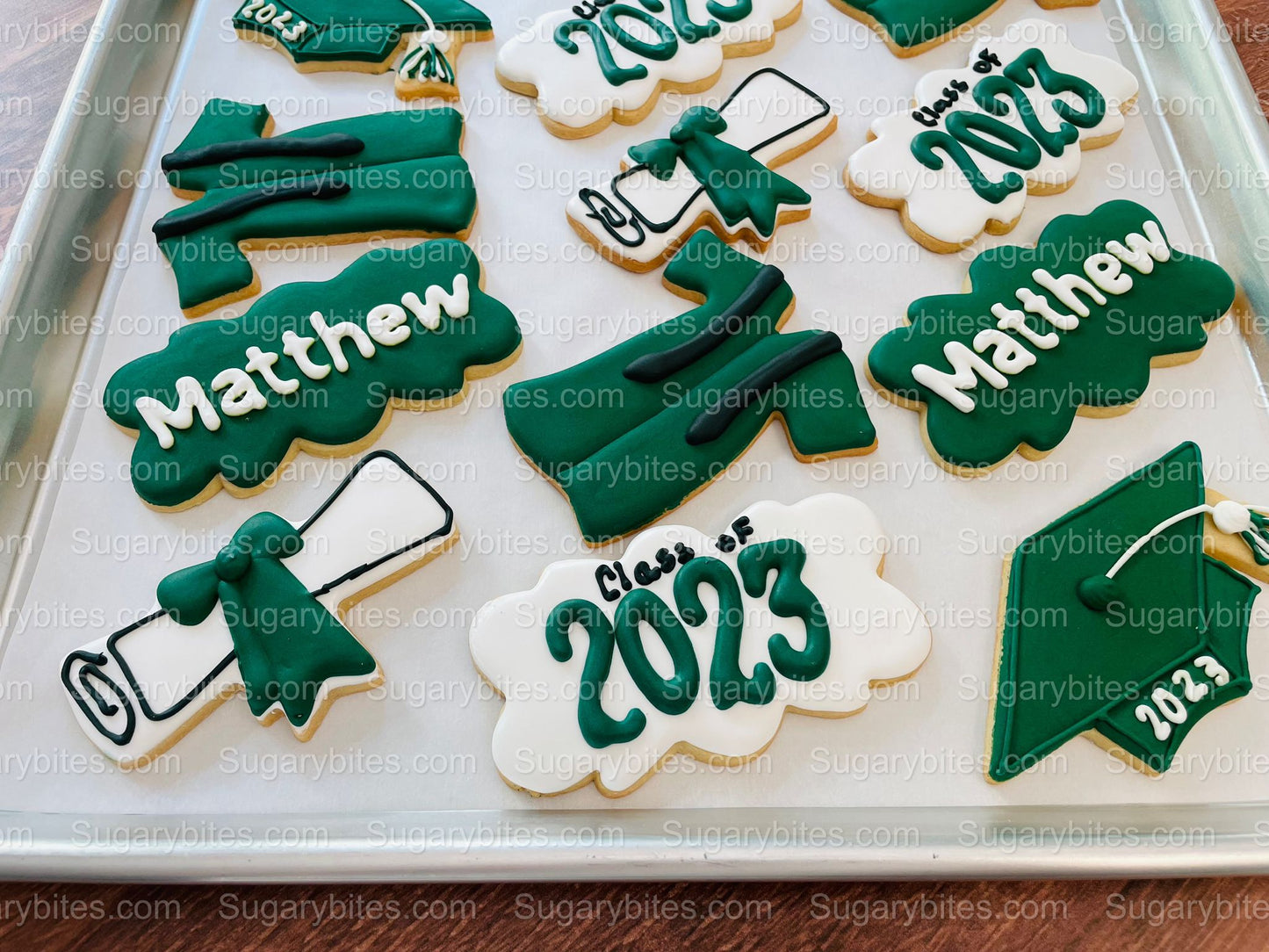 Graduation Cookies, Graduation Party, (Large Cookies), includes 12 decorated cookies!