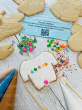 Load image into Gallery viewer, Summer Cookie Decorating Kit, Summer DIY Decorating Cookies Kit, (Large Cookies), **INCLUDES 24 ITEMS**
