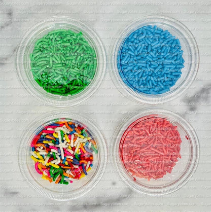 Cookie Decorating Kit, *INCLUDES 26 ITEMS* (Large Cookies) …… with 5 Icing bags and 3 Deluxe Sprinkles!