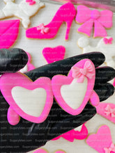 Load image into Gallery viewer, Pink Cookies, Party Favors, (Large Decorated Cookies), includes 14 decorated cookies!
