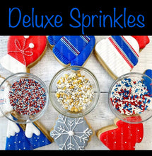 Load image into Gallery viewer, Winter Cookie Decorating Kit, Winter DIY Cookie Kit, (Large Cookies) ***INCLUDES 24 ITEMS*** With 4 Icing Bags &amp; 3 Deluxe Sprinkle!
