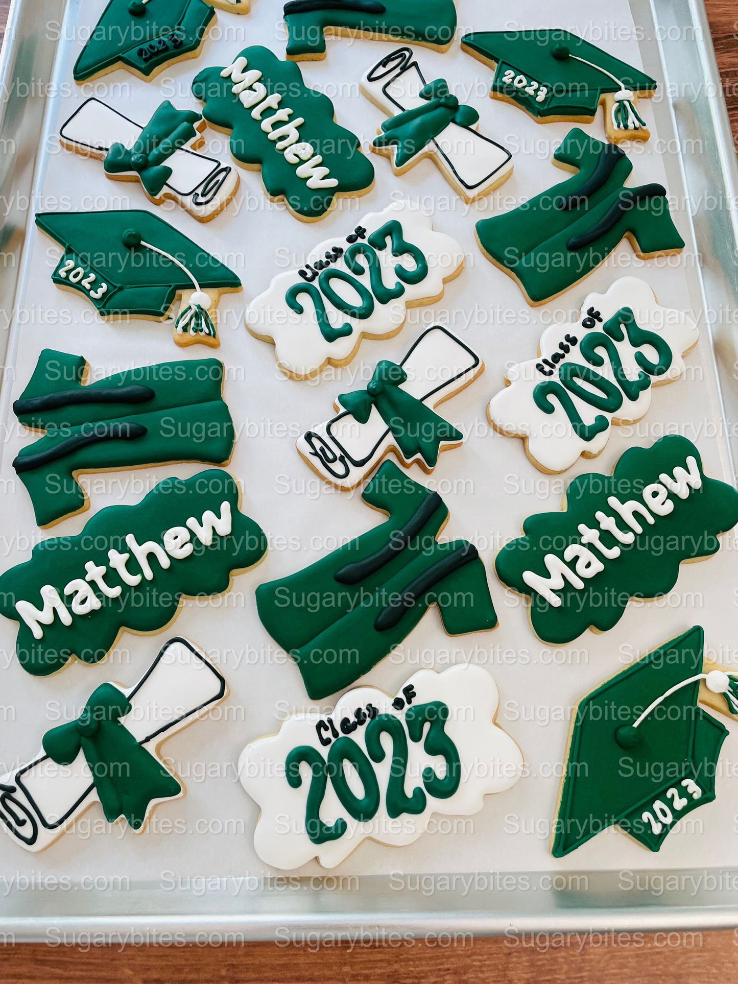 Graduation Cookies, Graduation Party, (Large Cookies), includes 12 decorated cookies!