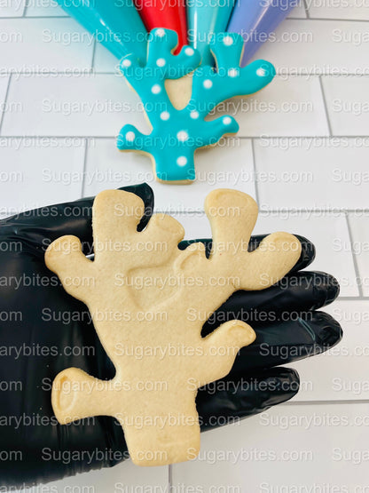 Under the Sea Cookie Decorating Kit, *INCLUDES 25 ITEMS* (Large Cookies) …… with 4 ICING bags and 4 Deluxe Sprinkles!